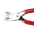 Import High quality Leather Handwork Tool Red rubber handle Belt Punch  Paper Stitching Chisel Tools Revolving Punch Pliers from China