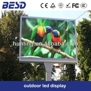 High quality led optoelectronics p10 led display