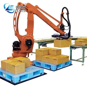 High quality low price abb robot carton palletizer in pharmacy industries