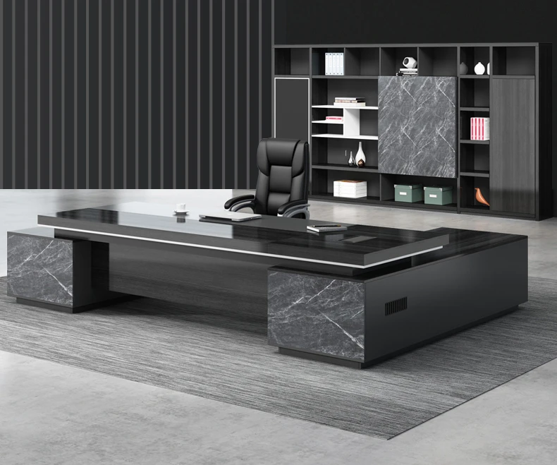 High quality modern economical wooden executive office table design boss ceo office furniture