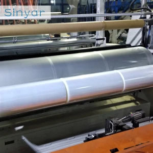 High quality pe stretch film sublimation shrink wrap film for metal sheet