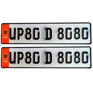High Quality Personality Printed Aluminum Metal Car License Plate