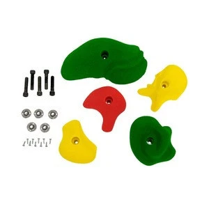High quality professional kids outdoor wall rock climbing holds