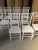 Import High quality stackable solid wood Chiavari Chair restaurant chair for wedding from China