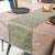 High Quality Velvet Fabric Digital Custom Printing Gold Stamping Table Runner For Home Decoration