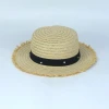High Quality Wholesale 2023 fashion beaded decoration summer women hats beauty lady straw hat