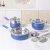 Import High Temperature Resistant Kitchenware Set 10pcs Silicone Cookware Kitchenware Custom Kitchen Sets from China