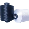 High tenacity recycled ACY 150D 144F with 40D knitting spandex air covered yarn for socks/weaving