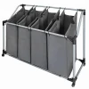 Home hotel Laundry Products 4 compartment laundry sorter