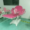 Hospital Exam Table With Drawers Leg Holders Manual Gynecological Examination Bed With Stool
