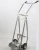 Import Hospital Furniture Oxygen Trolley Stainless Steel Gas cylinder trolley Oxygen Cylinder Trolley from China
