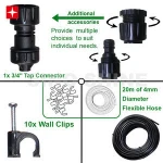 Hot DIY Garden Plants Micro Irrigation Kit Plastic Micro Garden Sprinkler Irrigation System Automatic Watering Garden Hose Kits