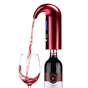 hot items 2020 smart electric wine aerator dispenser with customized color and logo
