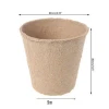 Hot sale 3.15 inch seeding cup garden plants nursery paper pots biodegradable seedling peat cups