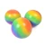 Import Hot Sale 7cm High Quality Soft Rubber Ball Rainbow Stress Ball Change Color  Anti Stress Toys Squeeze Ball from China