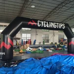 Hot sale advertising inflatables/race blow up arch, custom made inflatables arch
