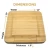Import hot sale bamboo cheese board and knife set, Cheese Cutting Board Set for Amazon from China