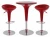 Import hot sale colorful plastic bar table from China
