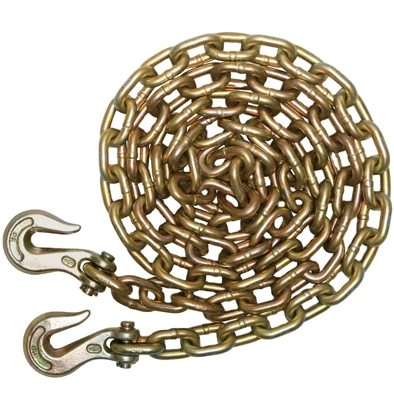 Hot Sale Galvanized Lashing Chain with 13mm End Hook