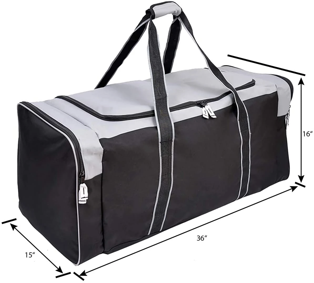 Hot sale high quality large capacity Multipurpose Equipment Duffel bag tote travel bag with 3 pockets