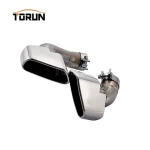 Hot sale high quality Universal car exhaust muffler 14-16 for bmw  X5 F15 Exhaust tip