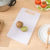 Hot Sale Household Popular Cutting Board Kitchen Rectangular White Plastic Fruit Vegetable Chopping Board
