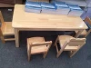 Hot Sale Kindergarten Wooden Furniture Wooden Kids Table And Chairs
