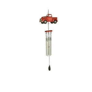 Hot Sale Personalized Handmade Polyresin/Metal Truck Wind Chime
