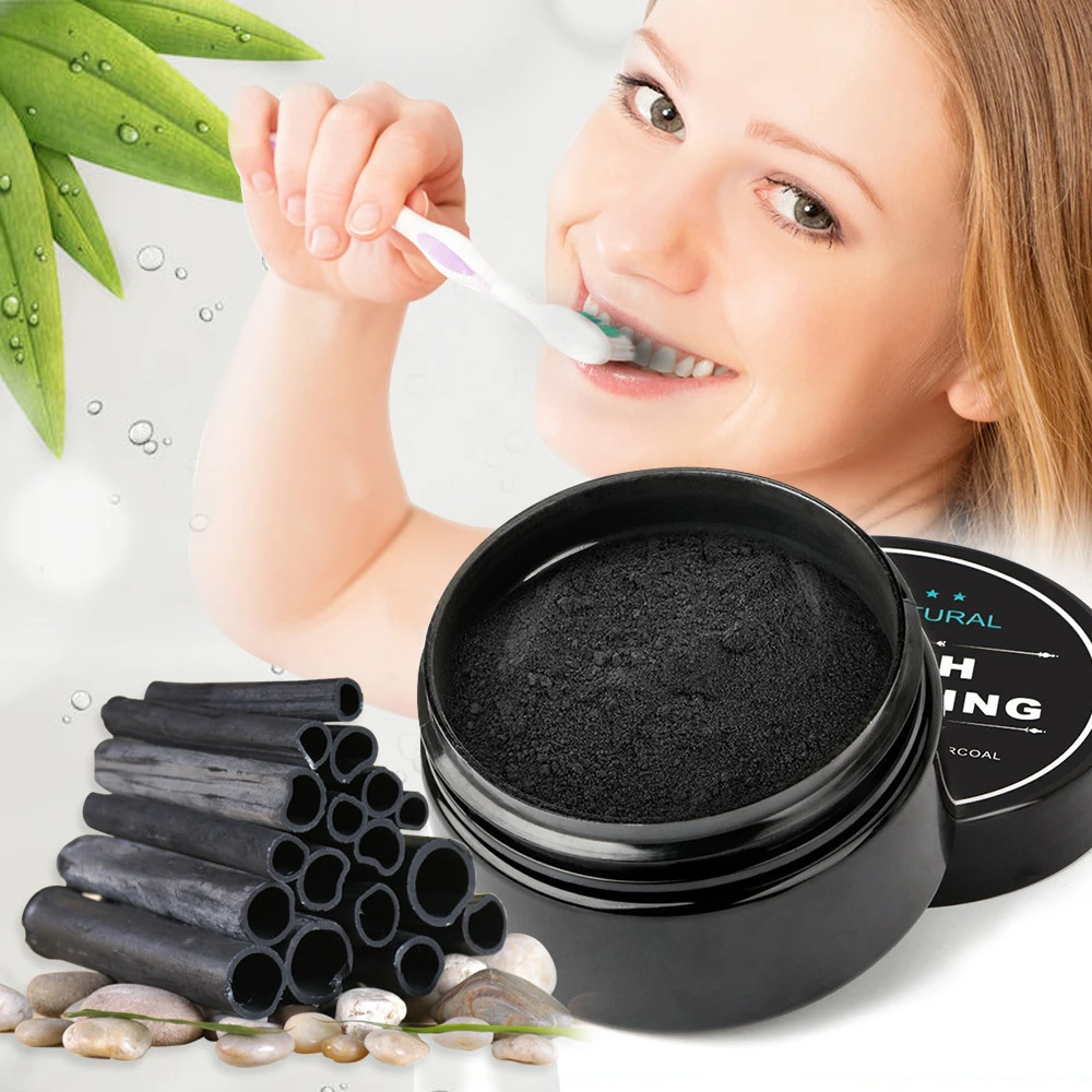 Hot Sale Private Label Activated Charcoal Teeth Whitening Powder Home Toothpaste Teeth Whitening Natural For Oral Care