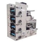 Hot Sale Stick Label Flexo Printing Machine Stack Type Flexographic Printer