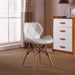 Hot Sale Wing Side Chair Modern Casual Dining Wood Chair