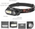 Import Hot Sales ultra bright 2 IN 1 COB LED head lamp USB rechargeable headlamp flashlight head torch reading high power head light from China