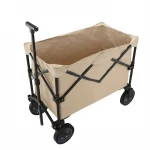 Hot Sell Garden Trolley Wagon Cart Hand Truck 600D Oxford Folding Beach Wagon