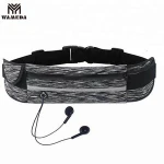 Hot sell waist bag/ Adjustable elastic sports waist  bag  China factory womens fanny pack belt pouch running sports bum bag