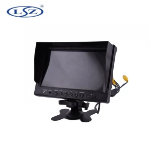 Hot Selling 9 inch Headrest TFT Lcd Car Monitor with 4 Channel Video Input