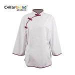 Hot selling Chinese OEM custom size hotel Asian restaurant uniform