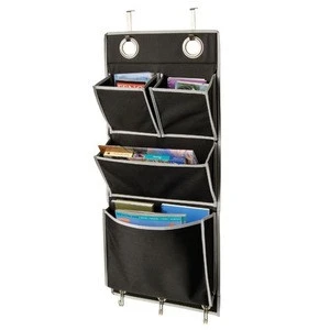 Hot Selling Factory OEM Over the Door Hanging Magazine Organizer