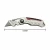 Import Hot Selling Folding Utility Zinc Alloy Cutter Knife Carpet Rubber Cutting Knife Hand Tool With 5PCS Fixed Blades from China