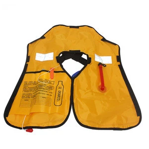 Hot Selling Nylon Automatic Type Multifunction Waterproof Life Vest Life Jacket  For Sea Fishing Floating