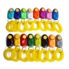 Hot selling pet trainer colorful dog training clicker