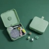 Hot selling product portable magnetic sewing kit multifunctional needle and thread storage box sewing box