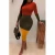 Hot Selling Sexy Tight Spliced  Club Dress Long Sleeve Bodycon Pencil  Custom Fit Skirt Apparel For Women Clothings