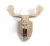 Import HOT Selling Wooden design,home decoration animal deer head from China