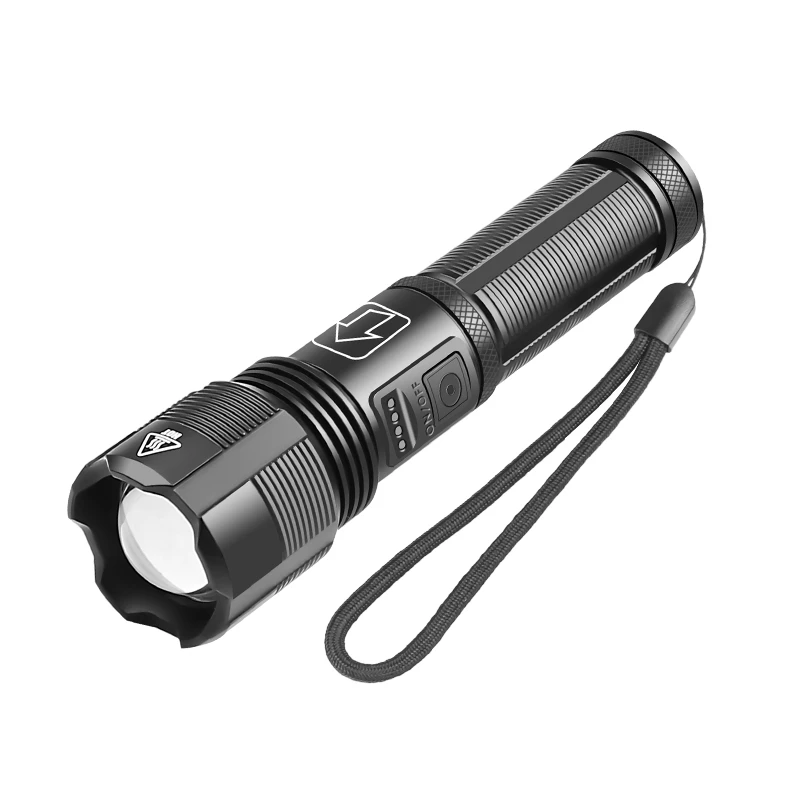 HotSelling Portable 800-1000Lumen Flashlights & Torches Rechargeable LED Aluminum Alloy Flash Light Torch Lighting With 5 Modes