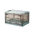 Import household large transparent stackable folding plastic storage box from China