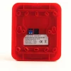 housing Fire Strobe Sounder combined aural and visual alarm with sound output