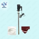 HS high viscosity 200000cps food grade stainless steel electric screw drum pump barrel pump for honey, cream, tomato paste, etc