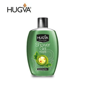 Hugva Diamond Glow Shower Gels Tropical 400 ml * 12 High Quality Turkey