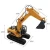 Import Huina 1550 Toy Model 1/12 15 Channel Alloy Diecast Remote Control Excavator Construction Truck from China