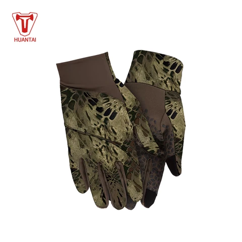 hunting camouflage women mid weight mitten autumn and winter hunting gloves